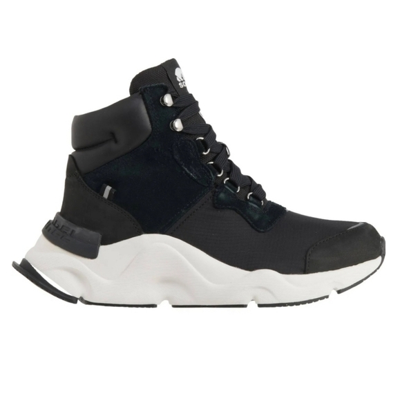 Sorel Kinetic RNEGD Conquest Waterproof High Top Black Sneaker Womens 9 NWT NIB - Picture 5 of 16